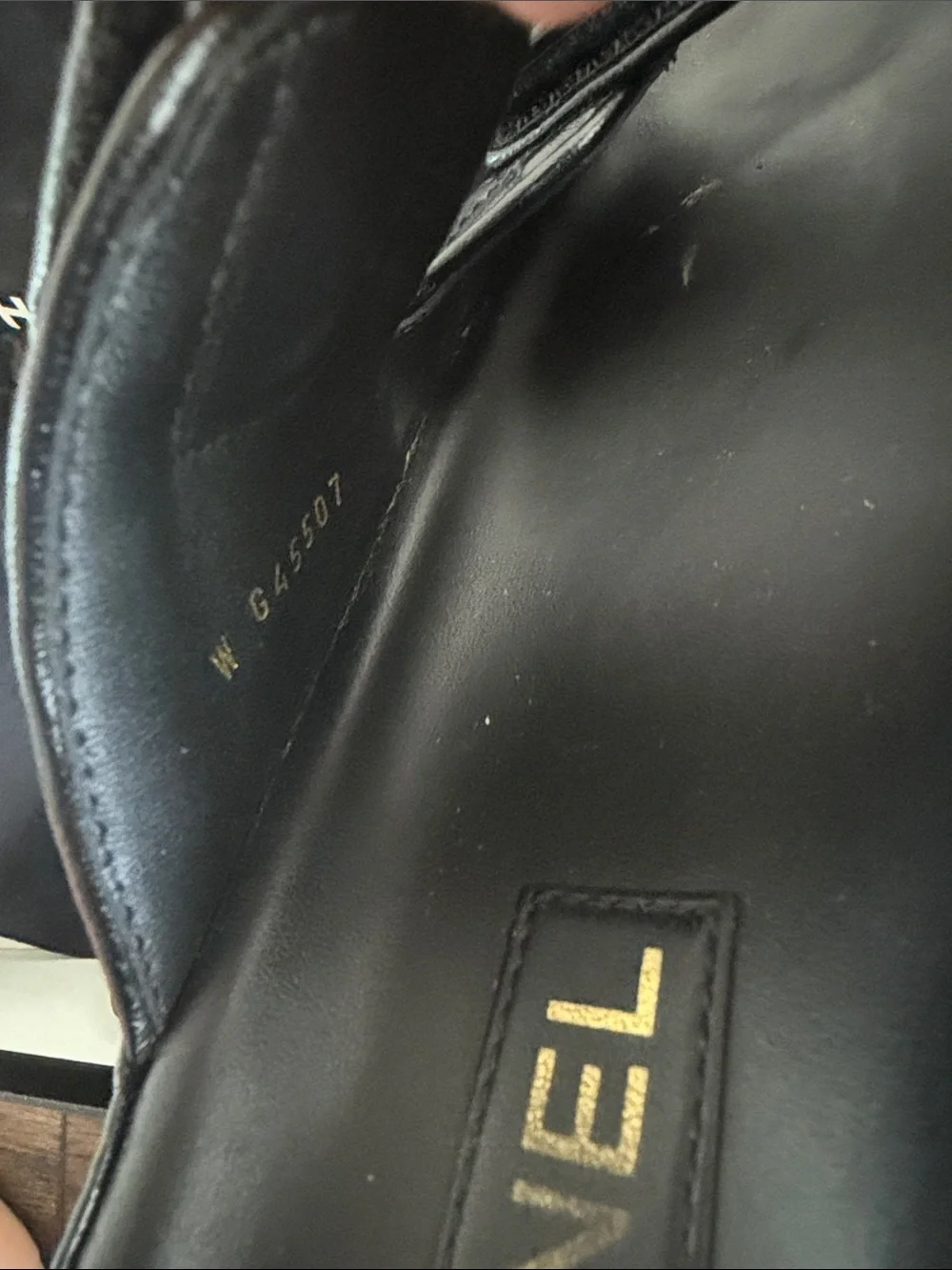 CHANEL Black Quilted Leather Double-Strap Slide Sandals